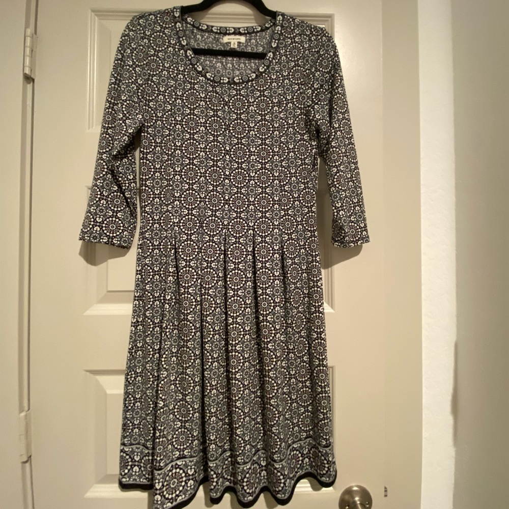 Geometric midi dress